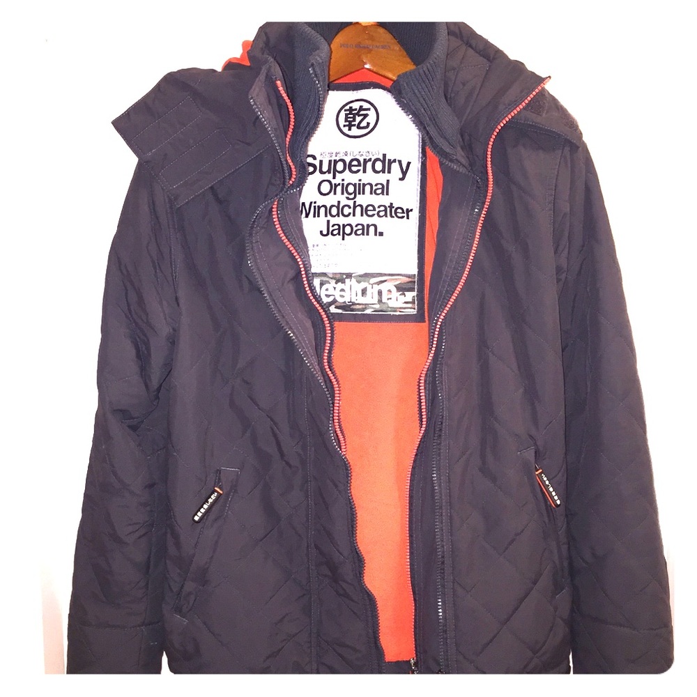 Superdry Quilted Windcheater jacket Medium